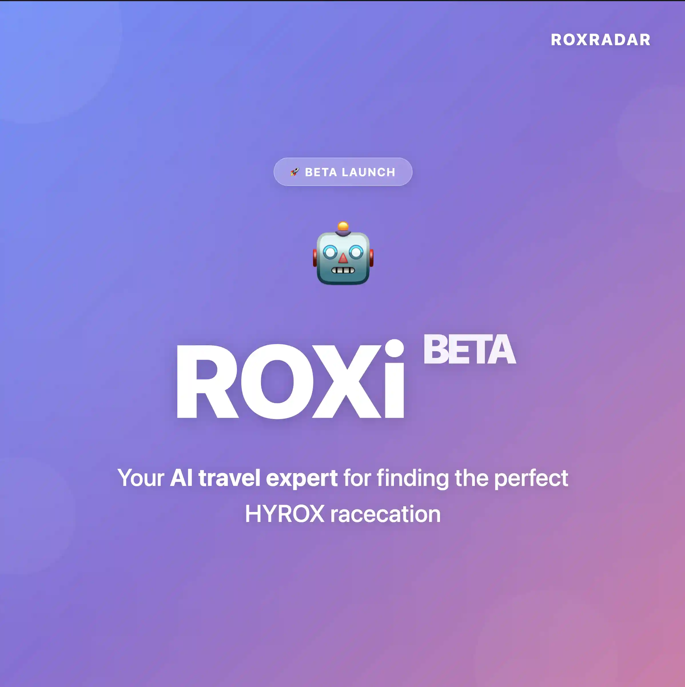 HYROX Event Planner: ROXi AI Finds Your Perfect Race